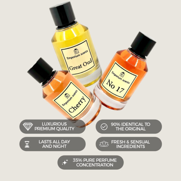 Emporium Scents 100ml x3 Bundle Package